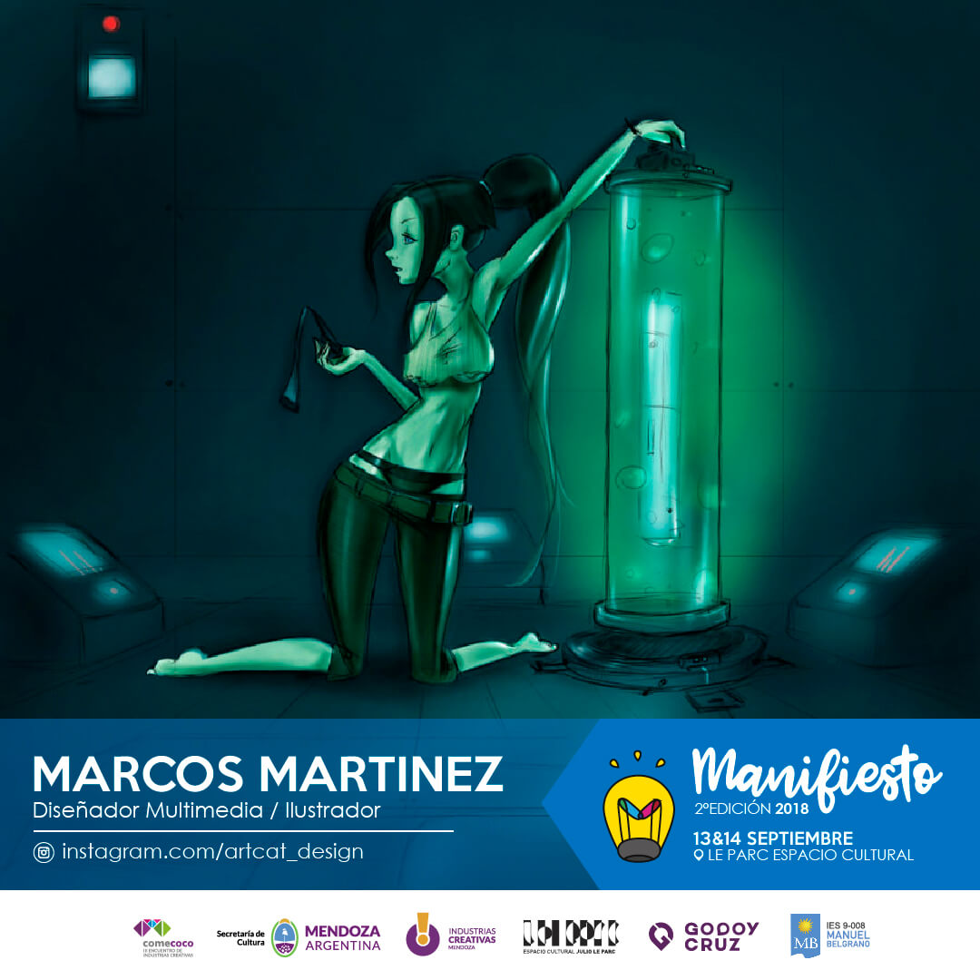 Flyer Marcos Martinez