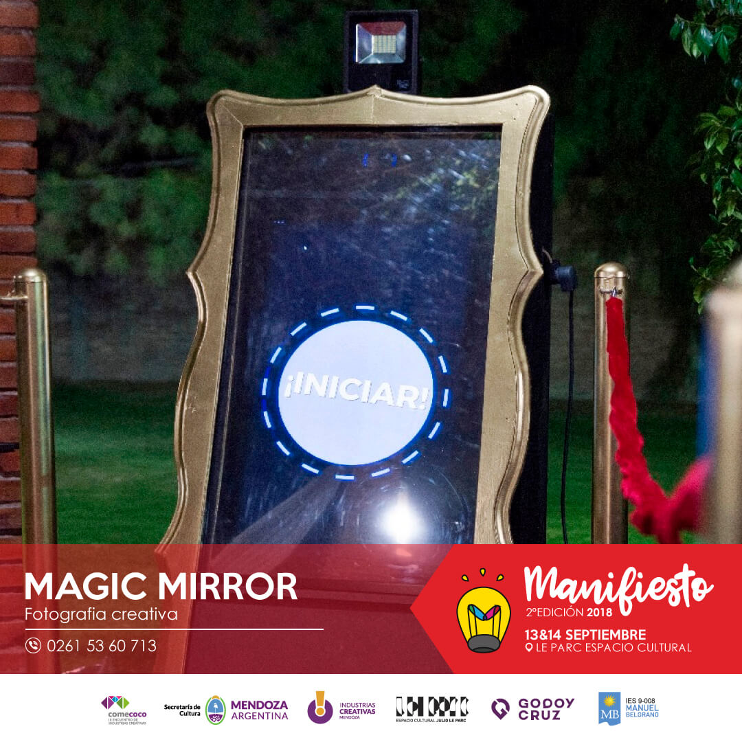 Flyer magic mirror